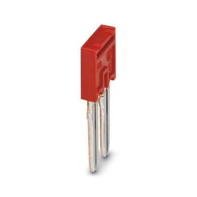 Phoenix Contact Plug-in Bridge; FBSR 2-6; 2-Pole; Color: Red